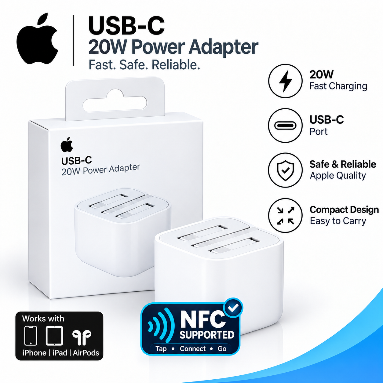 Apple 20W USB-C Power Adapter