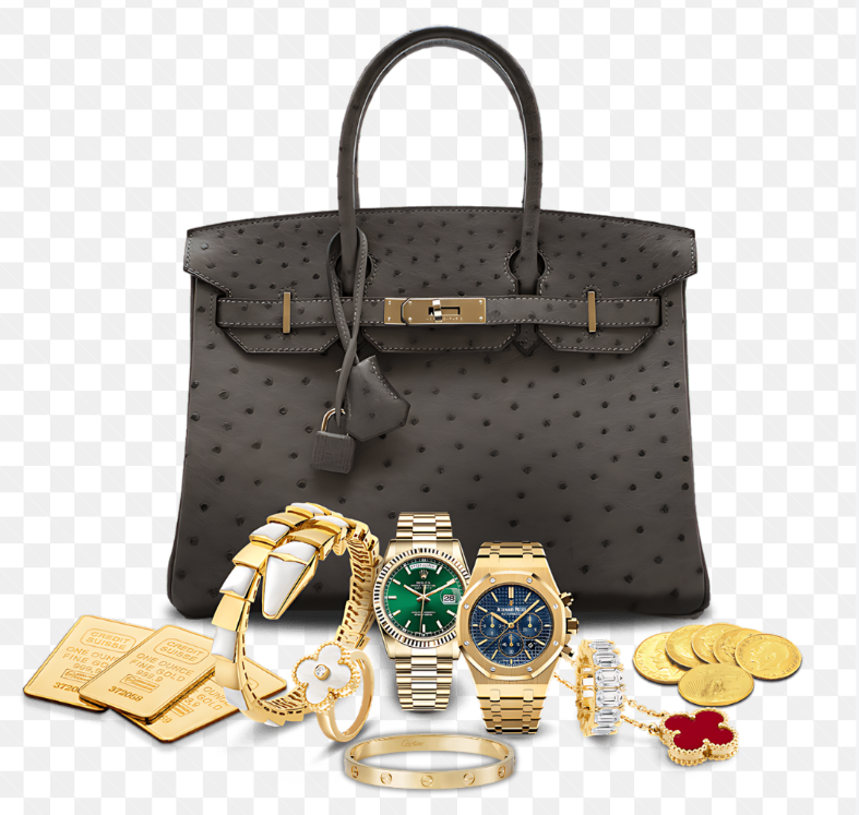 Watches, Bags, Jewellery